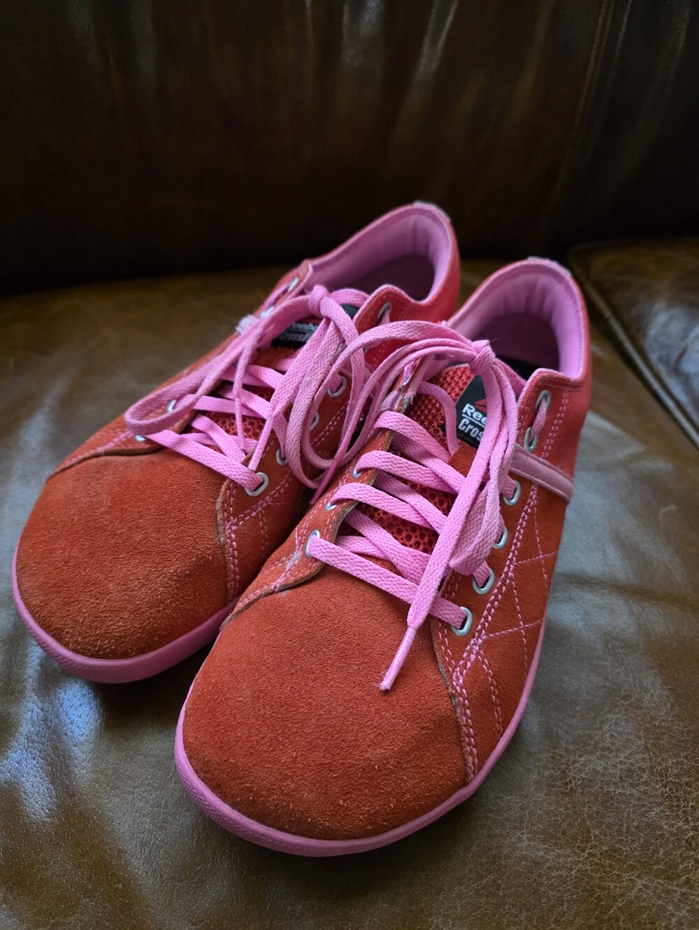 Reebok Crossfit Round Toe Suede Laceup Shoe